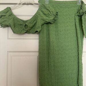 Green Two-Piece